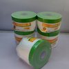 Pre-Taped Drop Cloth Speedy Time Saving Masking Film Quick Mask Poly with Tape Painter Decorator Masking Tape HDPE Masker with Masking Tape for House Painting