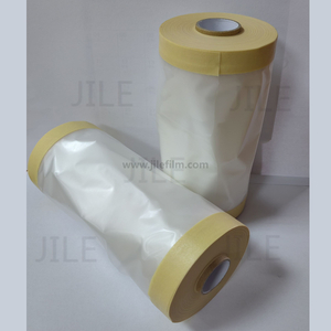 Masking Film with Adhesive Tape for Auto Painting