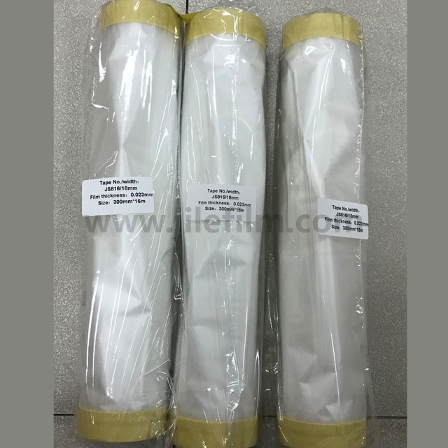Crepe Tape Masking Film for Automotive Painting