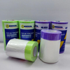 Masking Film with Low Adhesion Washi Tape for Artistic Coating