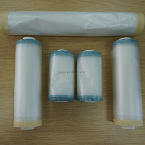 Rolled Masking Film with Tape on Double Ends for Automotive Spray Painting