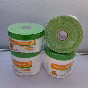 Speedy Masking Film with Duct Tape