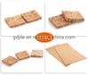 Adhesive Glass Cork Pads 18*18*4mm on Rolls