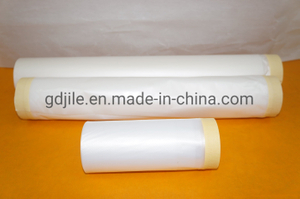 Transparent PE Covering Film Masking Tape for Car Painting