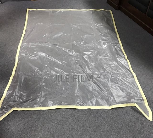 High-Temp Resistant Specific Size Masking Film for Auto Painting