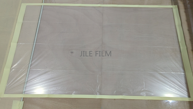 Specific Car Body Painting Masking Film with Adhesive Tape