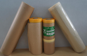 Crepe Tape with Kraft Paper for Indoor Painting