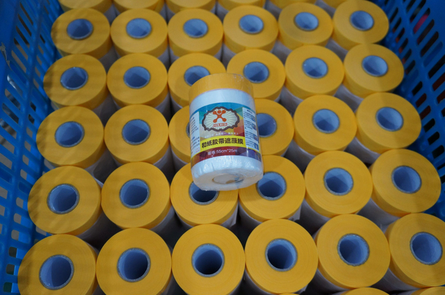 Easy Masking PE Film with Tape