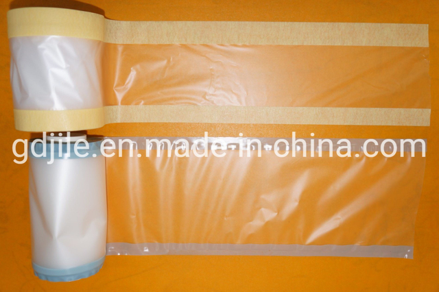 Roll-Masker Combined by Tape And Foil for Two-Tone Painted Cars