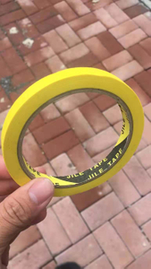 Yellow Exterior Surfaces Painter′s Tape
