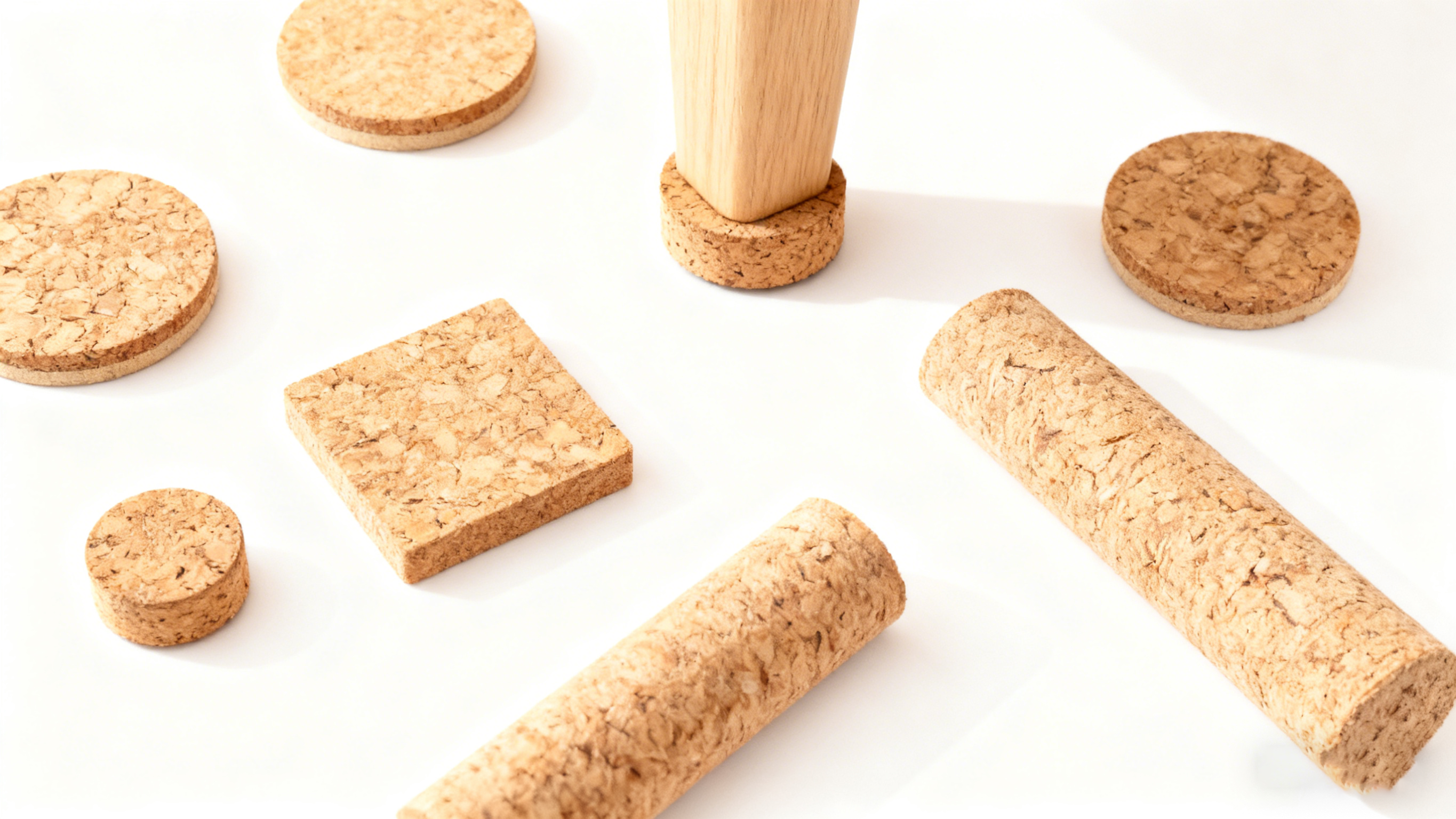 cork adhesive shipping pads
