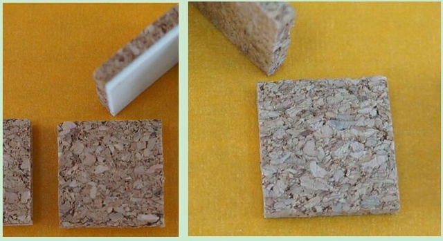 Cork Pads for Glass Transportation