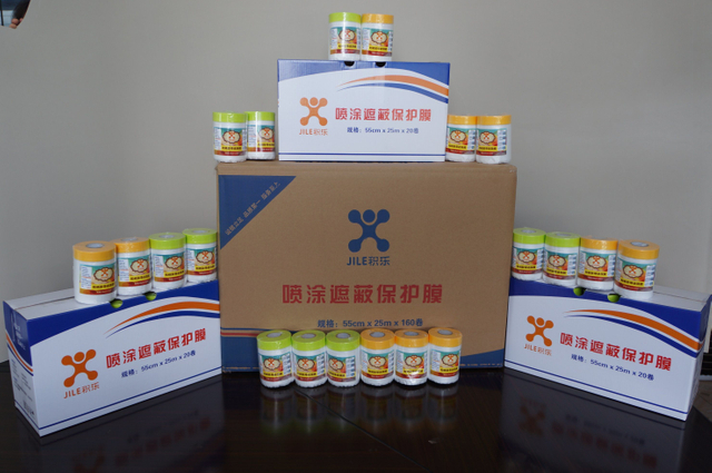Time Saving Masking Film for Outdoor Painting