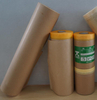 Pre-Taped Craft Paper for Automotive Painting