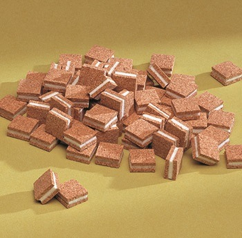 Loosened Cork Pads with Self-Adhesive Foam