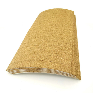 18*18*2+1mm Glass Protecting Static Cork Pads with Cling Foam Buttons Cork Protection Separator Pads