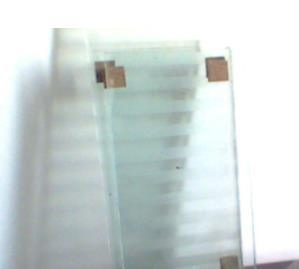 Glass Transit Pads with Removable Glue