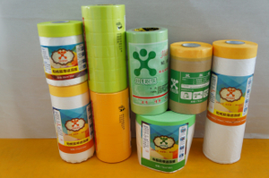 HDPE Film with Tape for Building Painting