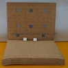 Static Cork Pads with PVC Foam/Sponge Transit Pads Shipping Pads EVA Pads Glass Spacer Pads Glass Separator Pads for Glass Industry