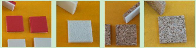 cork adhesive shipping pads