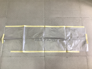 Specific Shaped Hi-Temp PE Film with Tape