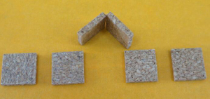 Adhesive Glass Cork Pads