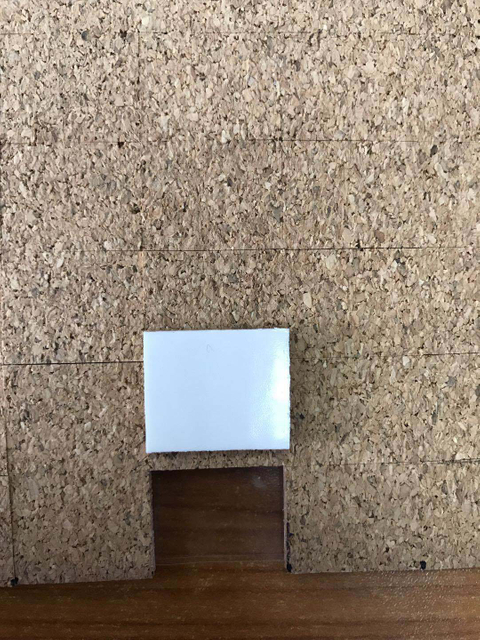 Cork Spacer Pads with Self-Adhesive Foam
