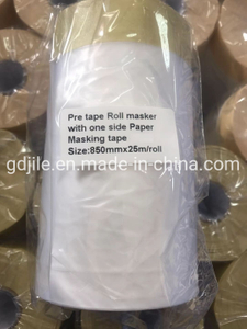 2 in 1 Material Which Combines The Fineline Tape And The Over-Masking Foil for Car Painting